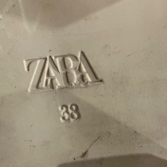 Zara Women’s size 38 dusty rose Combat Boots - Picture 9 of 16